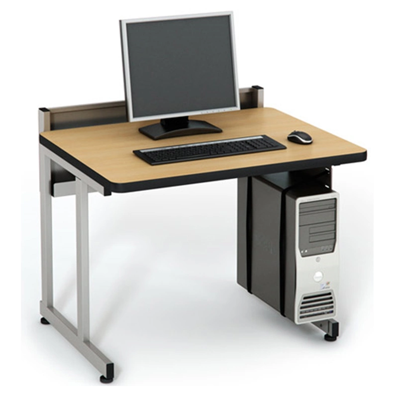 Folding School Computer Laboratory Furniture Desk Computer Lab Table