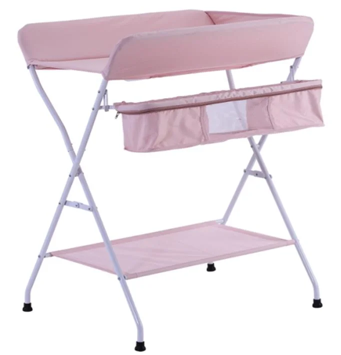 B-208 2020 Portable Waterproof Fabric Babies Changing Table Foldable