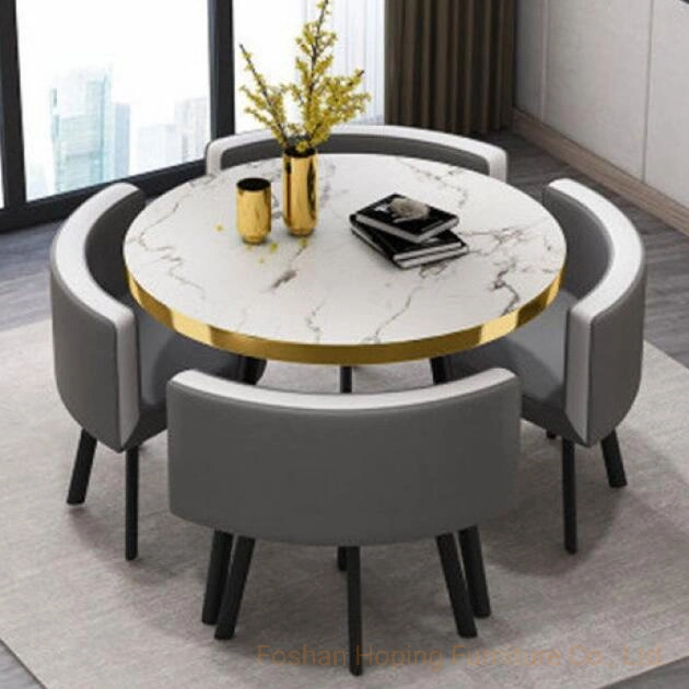 Square Folding Table Set Meeting Coffee Table Small Negotiation Table