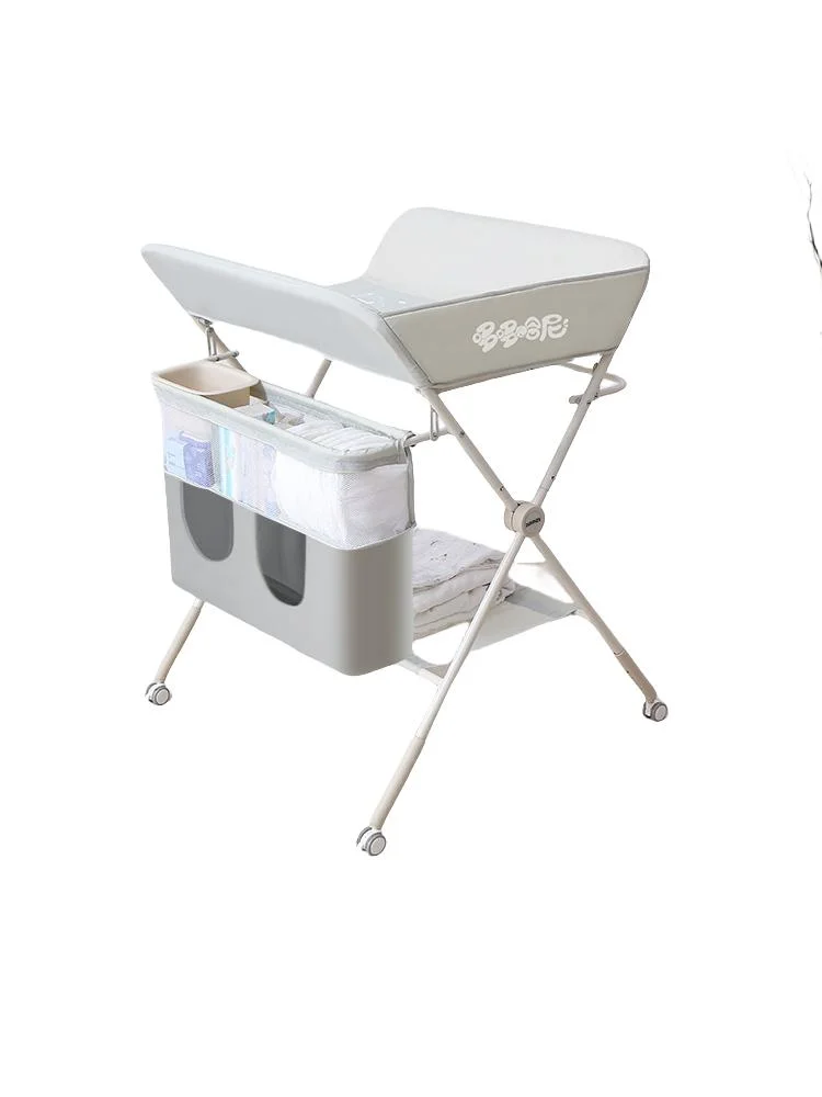 Multifunctional Foldable Diaper-Changing Table Baby Care Table Newborn Baby Changing Desk