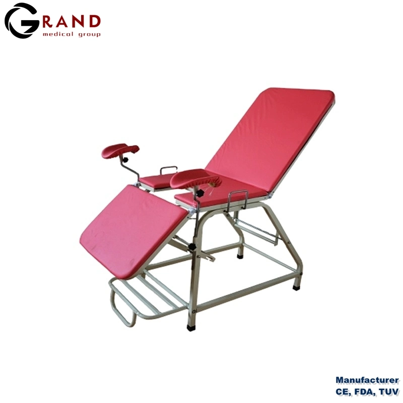 Stainless Steel Gynecology Examination Table Medical Obstetric Delivery Bed for Hospital Equipment