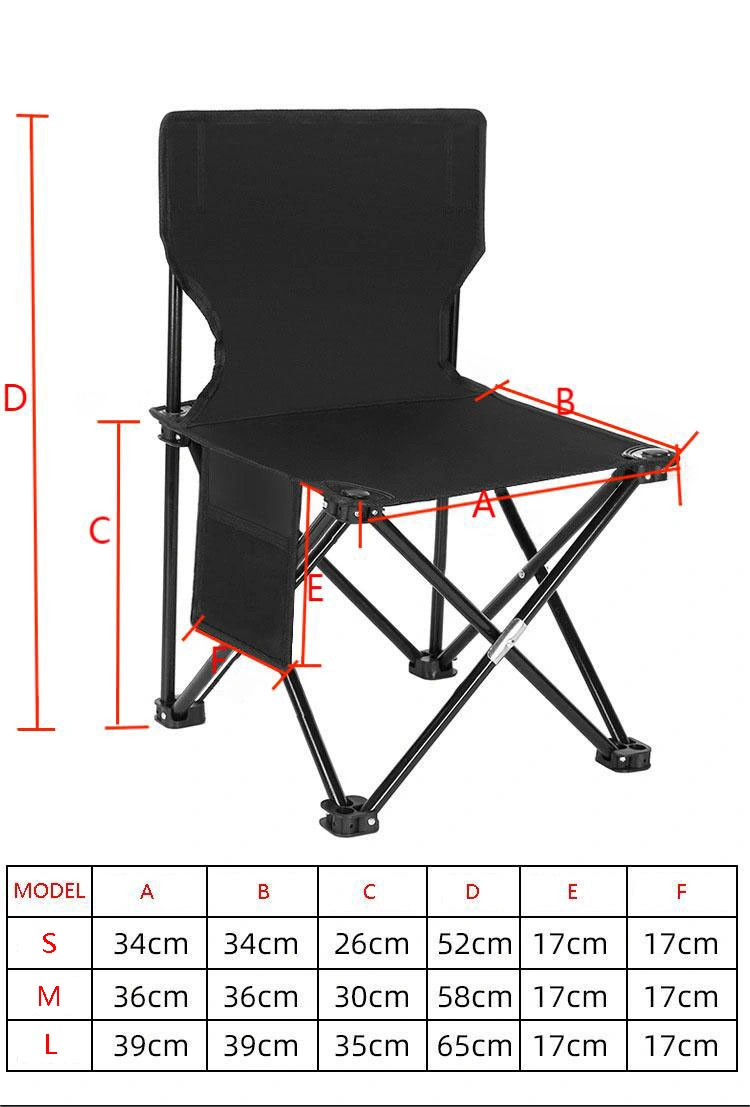 Hot Selling Portable Outdoor Travel Table and Chair Set Leisure Folding Camp Chair