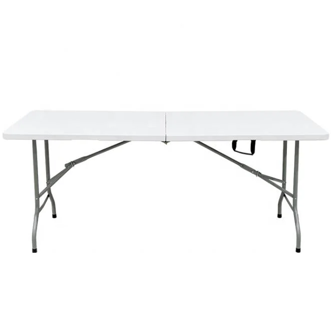 8 Feet 6 Feet Tables Folding Portable Plastic Dining Table Foldable