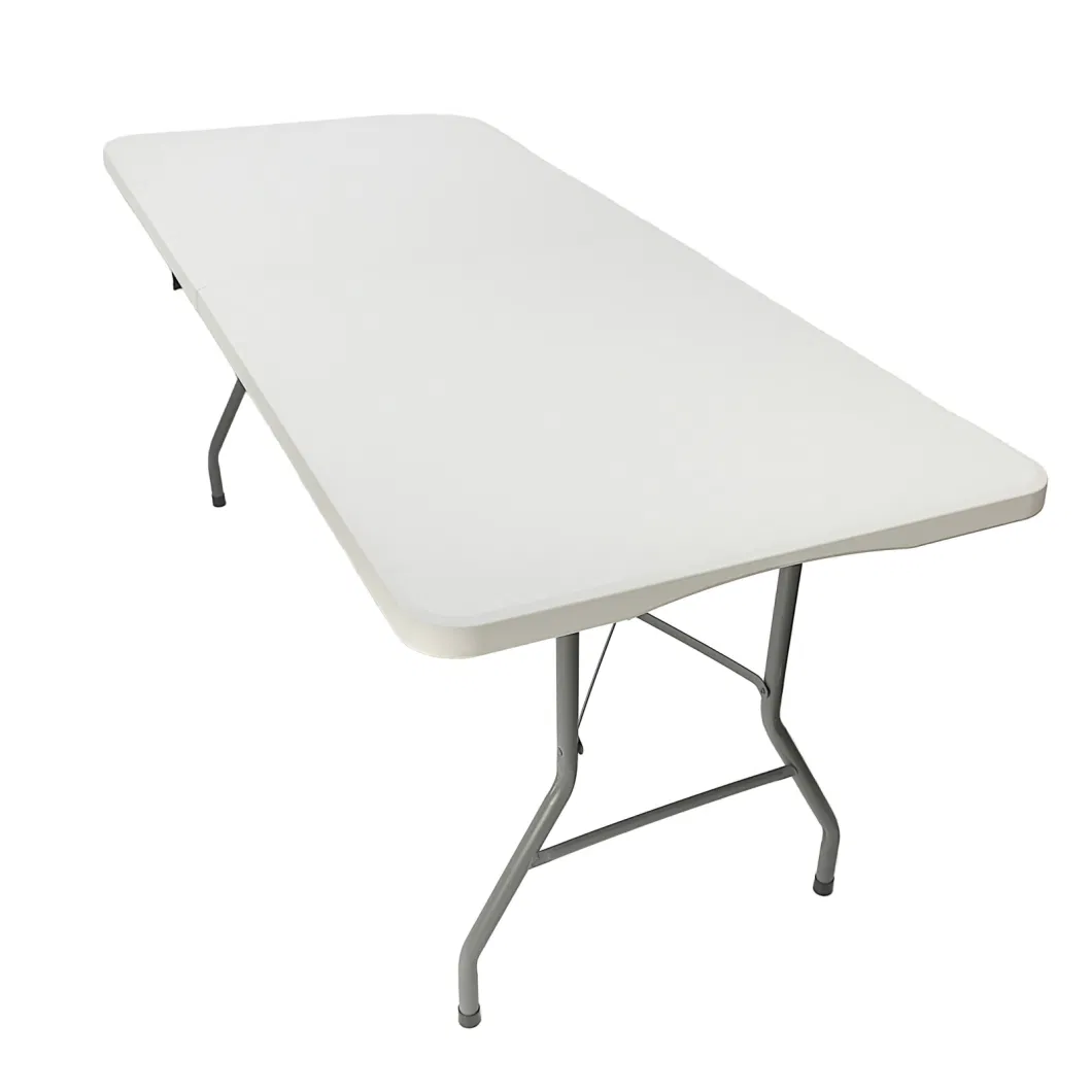 Wholesale Price 6 FT White Portable Sturdy Plastic Folding Laptop Table for Events