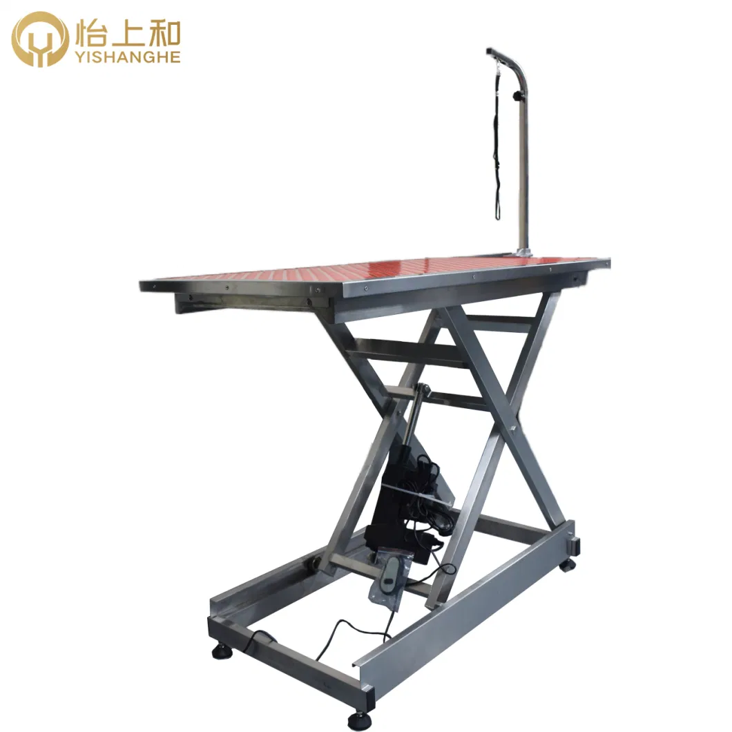 Adjustable Hydraulic Dog Grooming Table Electric Large Folding Beauty Table