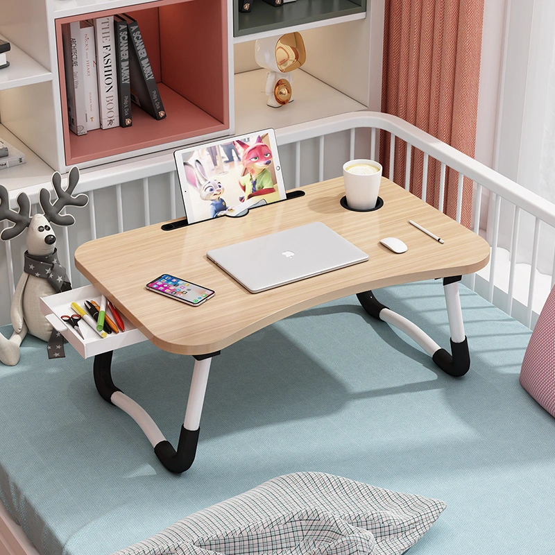 Bed Desk Laptop Desk Lazy Folding Table Simple Home Bedroom Small Table