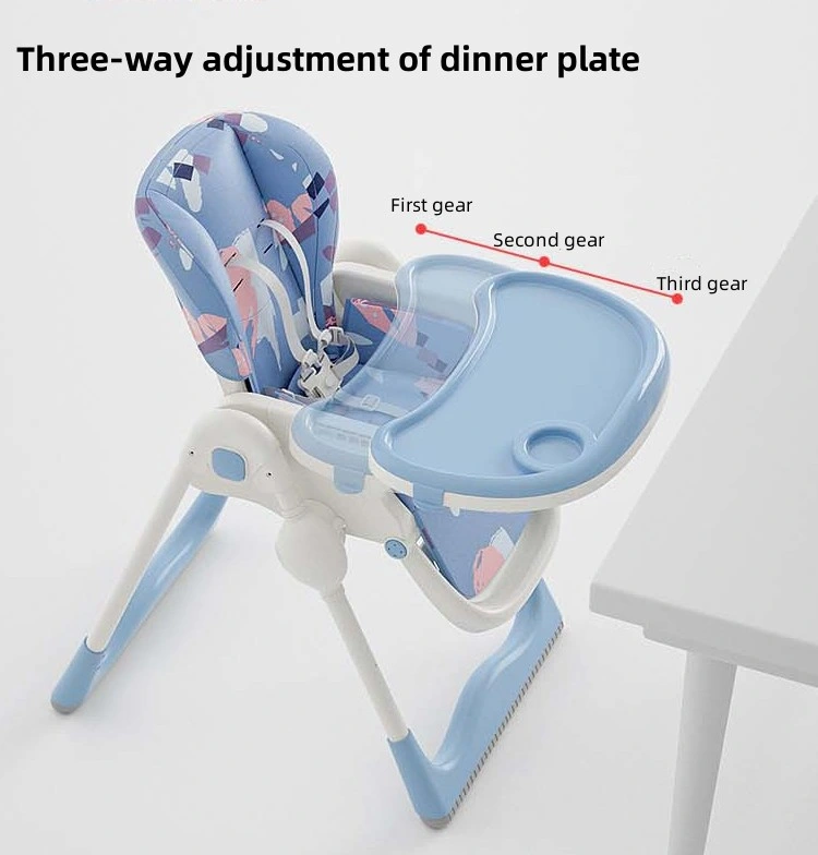 Portable Kids Table Foldable Dining Chair Adjustable Height