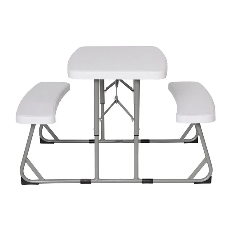 Plastic Picnic Portable Folding Kids Table and Chair Children Furniture Set