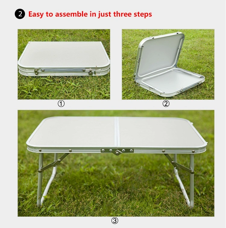 Kids Camping Table Small Metal Folding Table