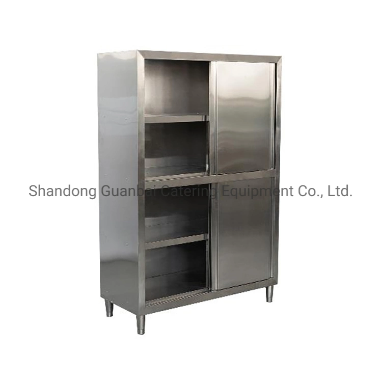 Shandong folding table modern stainless steel foldable workbench from Guanbai as fast food equipment