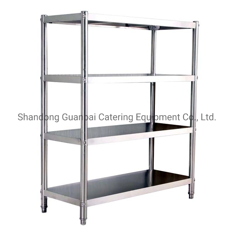 High Quality Kitchen Furniture Stainless Steel Kitchen Work Table with Splash Back Stainless Steel Folding Table Laundry