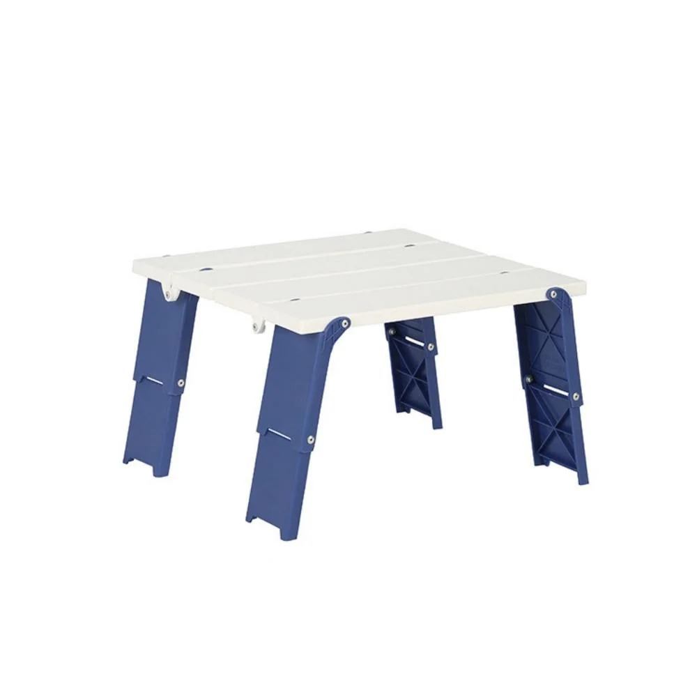 Rectangle Folding Table Plastic Beach Table Small Portable Camping Table Ultralight Folding Mini Table Wyz20036