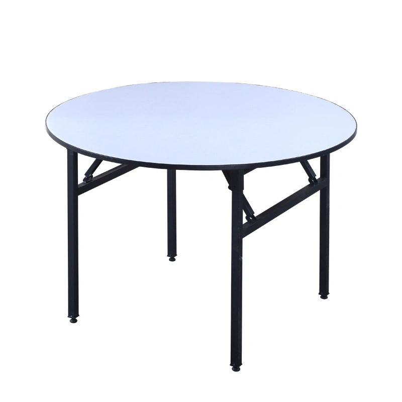 Portable Hotel Restaurant Outdoor Round Dining Folding Table