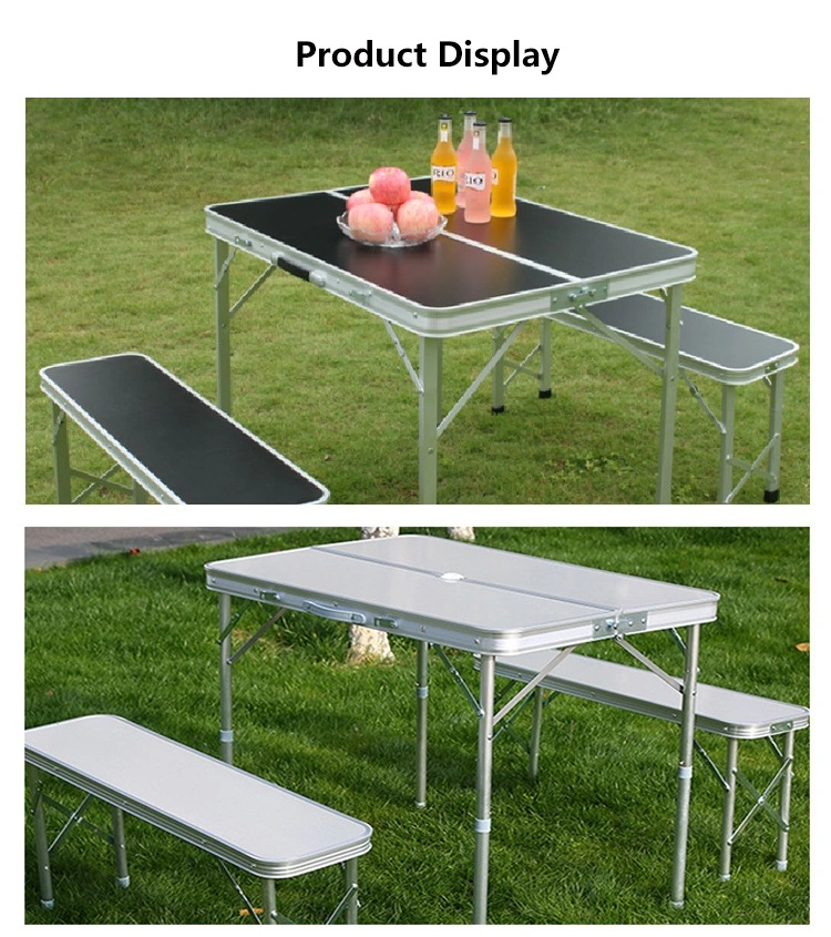 Collapsable Desk Aluminum Camping Table Folding