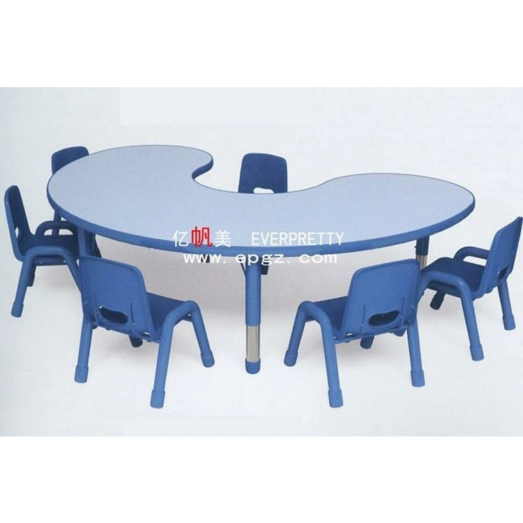 Pre School Furniture U Shape Kids Table Chair Set