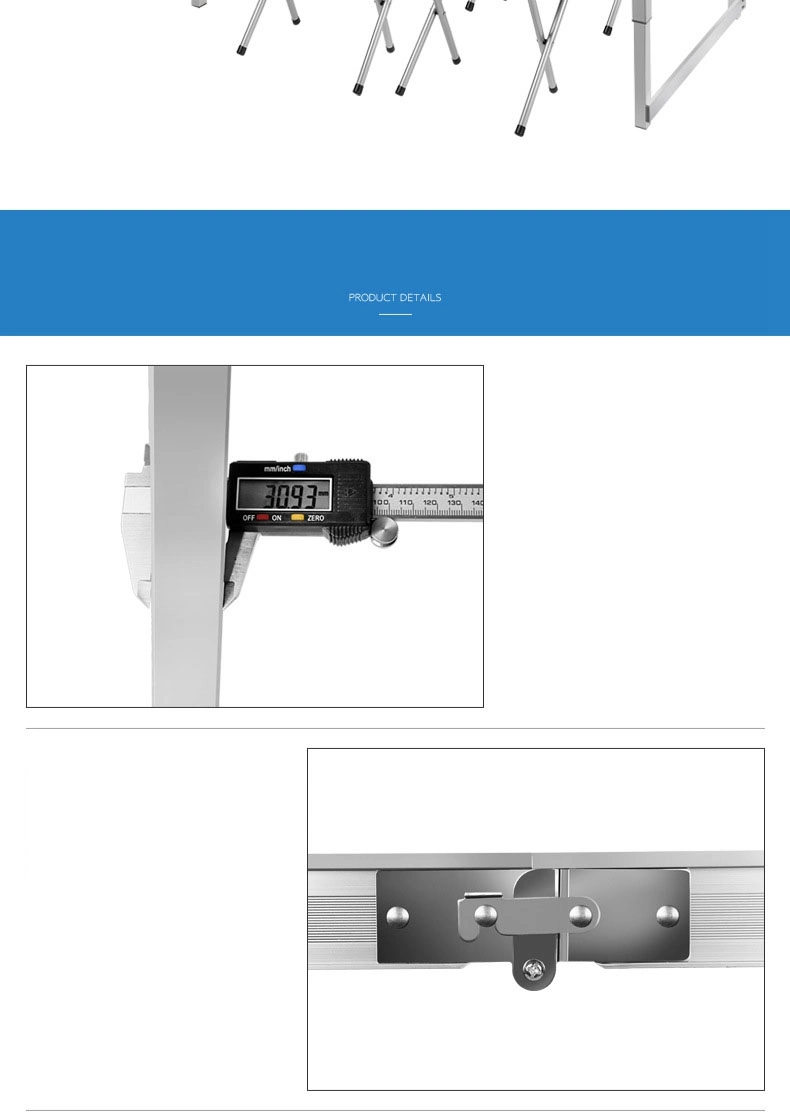 Outdoor Folding Table Aluminum Alloy Folding Table and Chair Portable Stall Table Foldable Table Exhibition Industry Publicity Picnic Table