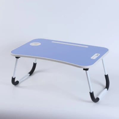 Comercio al por mayor Negro Home Plegable Portátil de madera mostrador con la pierna de metal