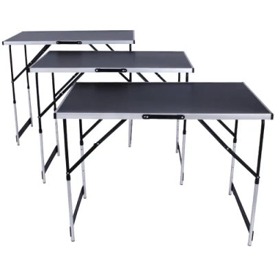  La mesa de trabajo plegable ajustable de aluminio para el fondo de pantalla 300 X 60 cm plegado Camper Camping mesa de picnic