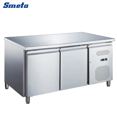 Smeta 282L Encimera congelador congelador Tabla de Pizza comercial