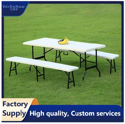 6ft Mesa de plástico 6&prime; Mesa plegable 6 pies