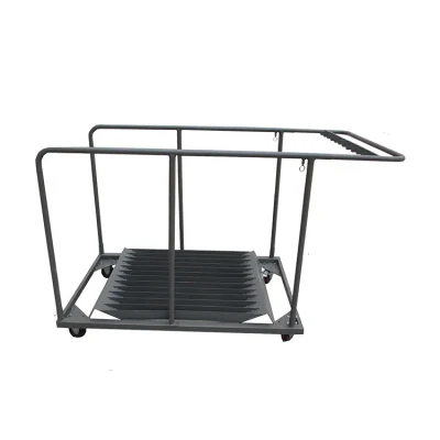 Barato Mayoristas 5ft Blanco 180 cm Eventos plástico 10 asientos Jardín 60 personas pulgada Mesa plegable redonda 6ft