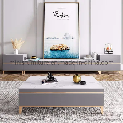 (MN-CT10) de la fábrica de China Popular Casa/Hotel muebles mesa de café con soporte para TV