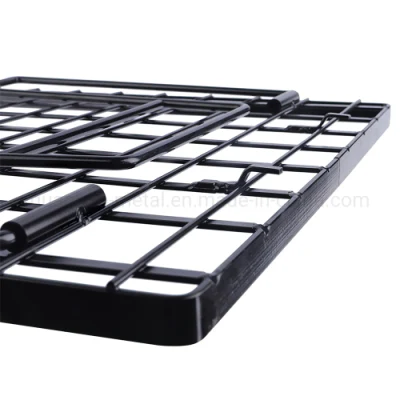  Conveniente exterior de acero Camping BBQ Mesa plegable Escritorio para picnic