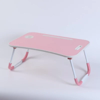 Comercio al por mayor Negro Home Plegable Portátil de madera mostrador con la pierna de metal