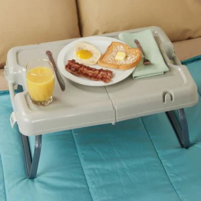  Mesa plegable a medida Caja de almacenamiento exterior Popular plástico plegable Picnic Mesa de comedor