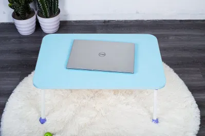  Escritorio de madera Mini portátil multifunción portátil plegable tabla para la cama con asa