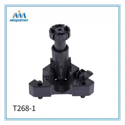 Patas ajustables plegables para armarios de baño en ABS 90-180mm