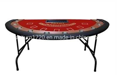 Mesa de Blackjack/mesa abatible mesa/Tarjeta de Casino