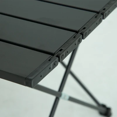 Mesa de camping exterior resistente al agua de aleación de aluminio plegable