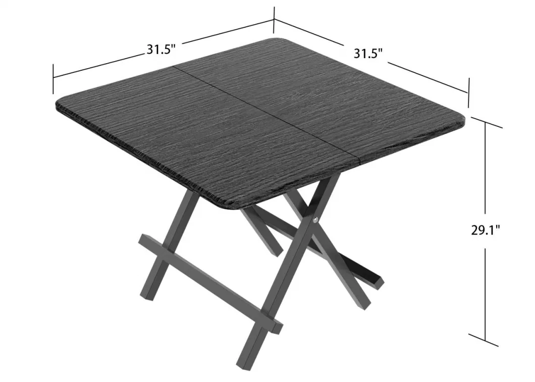 Modern Simple Space Saving Dining Table Portable Home Furniture Foldable Desk