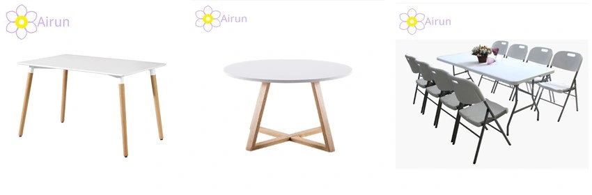 Foldable Cafe Table Fashionable Transparent Banquet Table Cheap Modern New Design Coffee Table