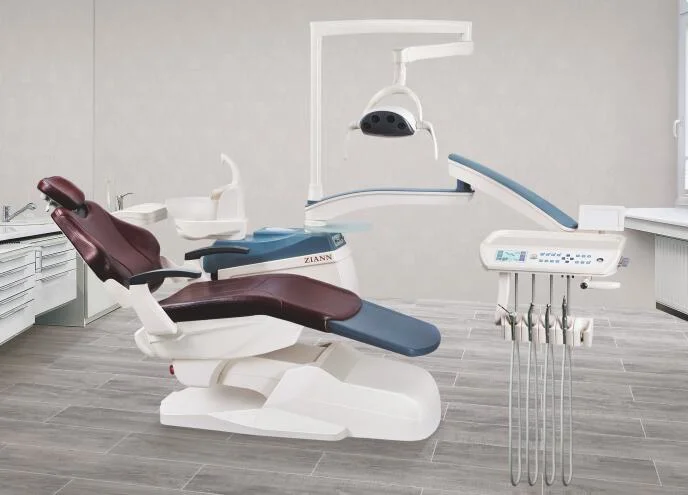 Ce, ISO Approved Electric Dental Chair with LED Sensor Lamp