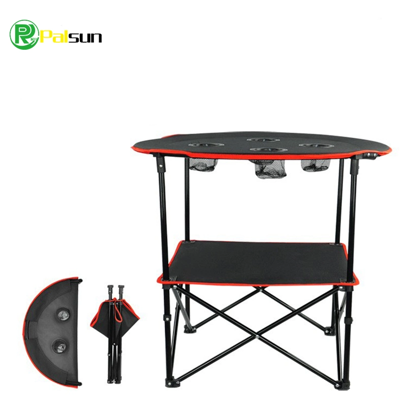 Hot Sale Outdoor Set Ultra-Light Folding Table Camping Multi-Function Camping Car Self-Driving Tour Folding Chair