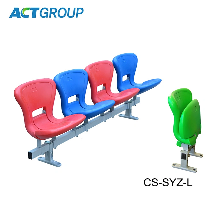 Anti-UV Plastic Folding Chair for Stadium, Soccer Stadium Tip up Seat, Gym VIP Chair