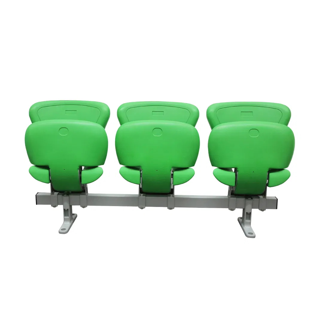 Anti-UV Plastic Folding Chair for Stadium, Soccer Stadium Tip up Seat, Gym VIP Chair