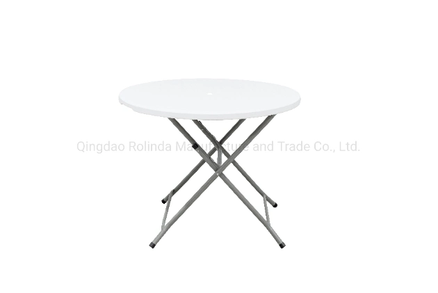 Wholesale Square Round Rectangle Lightweight Long White Portable Outdoor Theme Party Plastic Folding Table