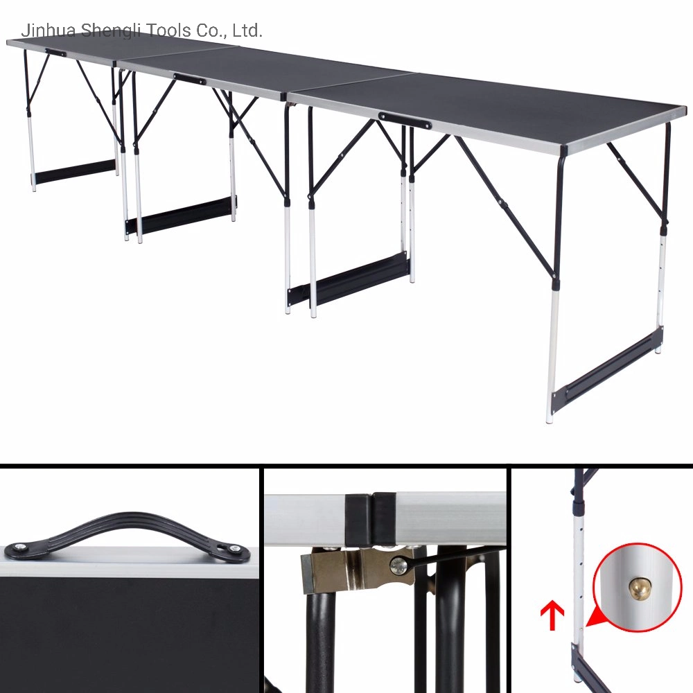 Folding Multifunctional Table for Camping, Trestle Table, Side Table Outdoor Table SL-Wt009