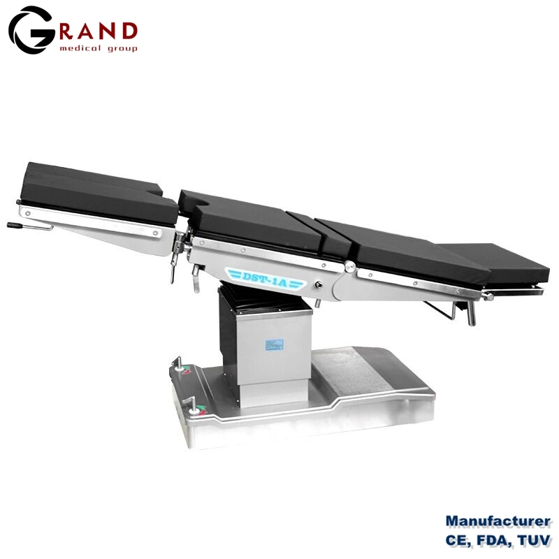 Lifting, Head-Foot Tilting, Left-Right Tilting, up and Down Corner Folding Hospital Surgical Operation Theatre Table