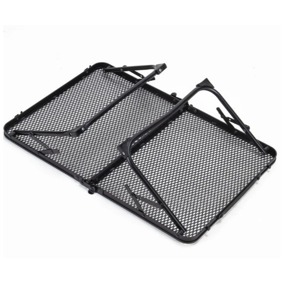 Folding Black Lightweight Portable Camping Mesh Table