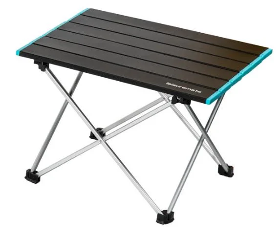 Outdoor Aluminum Folding Table Camping Portable Picnic Barbecue Table Simple Small Table Camping Aluminum Table Stable Support