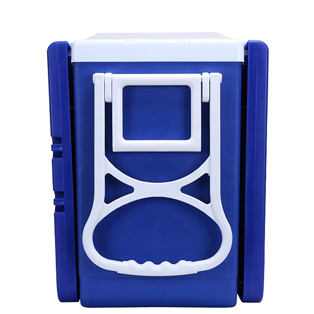 High Quality Outdoor Folding New Design Table Portable Camping Travel Cooler Box with Wheels Plastic Cooler Box with Table