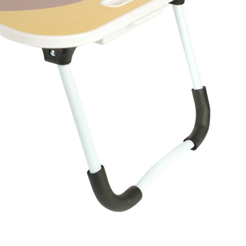 Adjustable Mobile Hospitable Folding Laptop Table for Leaning on Bed