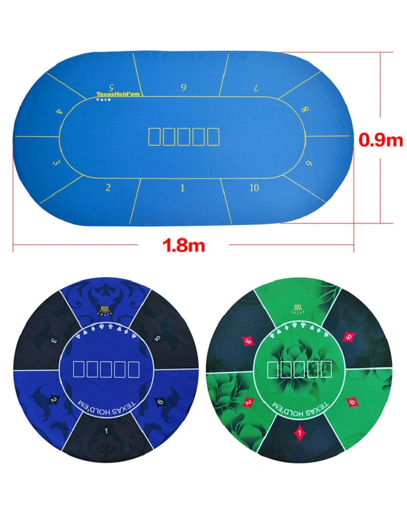 1 Side 79X36 Inch Texas Hold&prime;em Folding Poker Table Top