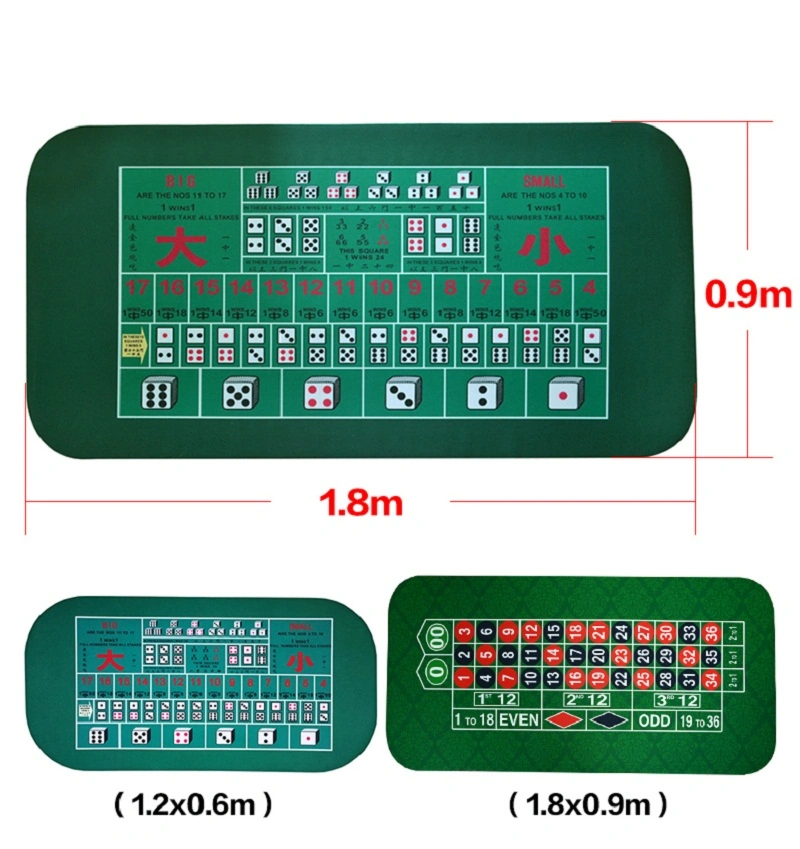 1 Side 79X36 Inch Texas Hold&prime;em Folding Poker Table Top