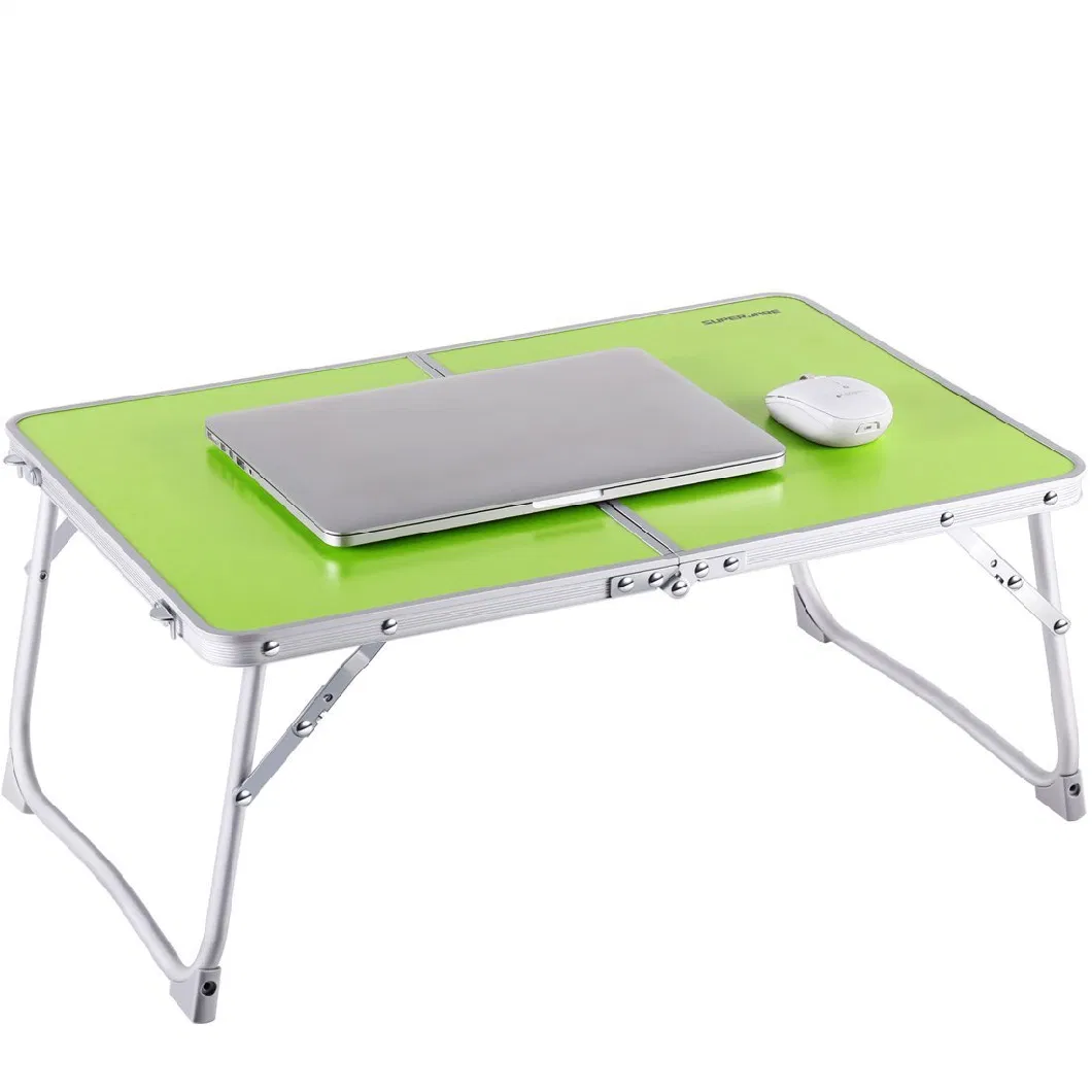 Portable Outdoor Camping Large Bed Tray Foldable Laptop Desk Laptop Computer Table