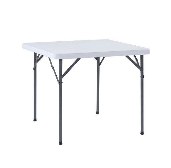 Square Outdoor Furniture Folding Table Picnic Rectangle Plastic Tables Portable Plastic Folding Tables